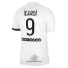 Officiële Voetbalshirt Paris Saint-Germain Mauro Icardi 9 Uit 2021-22 - Heren